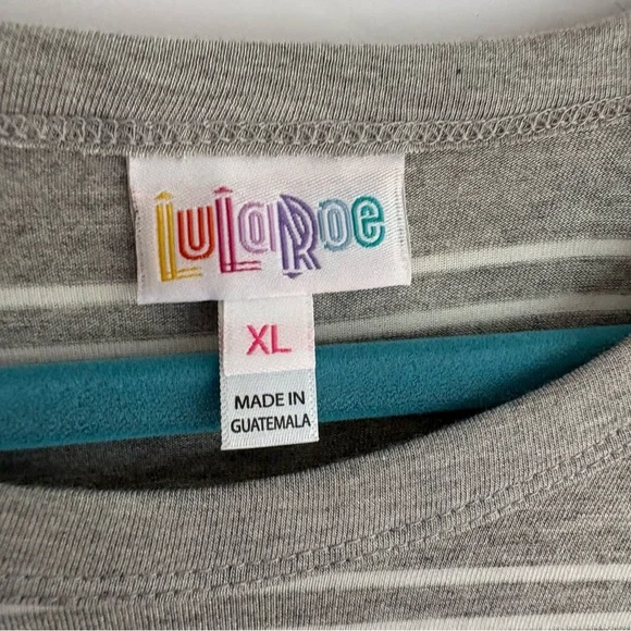 Gray Striped Randy XL NWT - Picture 6 of 7